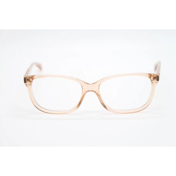 COACH HC6143 5561 CAT EYE TRANSPARENT CHAMPAGNE EYEGLASSES FRAMES 52-15-140 - Picture 3 of 3